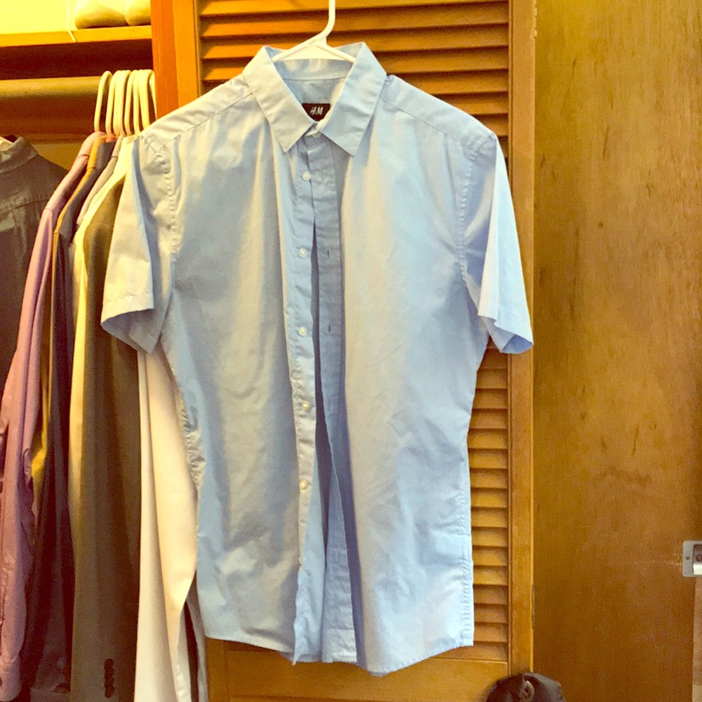 Men’s H&M short sleeve button down